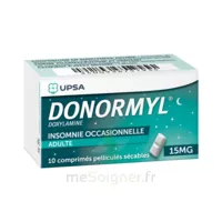 Donormyl 15 Mg Comprimés Pelliculés Sécables T/10 à Ris-Orangis