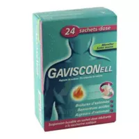 Gavisconell Menthe Sans Sucre, Suspension Buvable 24 Sachets à Ris-Orangis