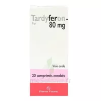 Tardyferon 80 Mg, Comprimé Pelliculé Plq/30 à Ris-Orangis