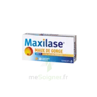 Maxilase Alpha-amylase 3000 U Ceip Comprimés Enrobés Maux De Gorge B/30 à Ris-Orangis