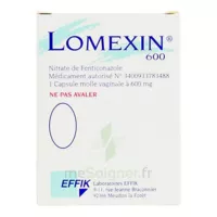 Lomexin 600 Mg Caps Molle Vaginale Plq/1 à Ris-Orangis