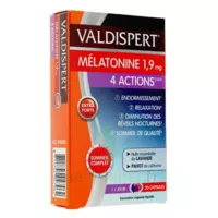 Valdispert Melatonine 1,9 Mg 4 Actions Comprimés B/30 à Ris-Orangis