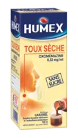 Humex 0,33 Mg/ml Solution Buvable Toux Sèche Oxomemazine Sans Sucre édulcorée à L'acésulfame Potassique Fl/150ml à Ris-Orangis